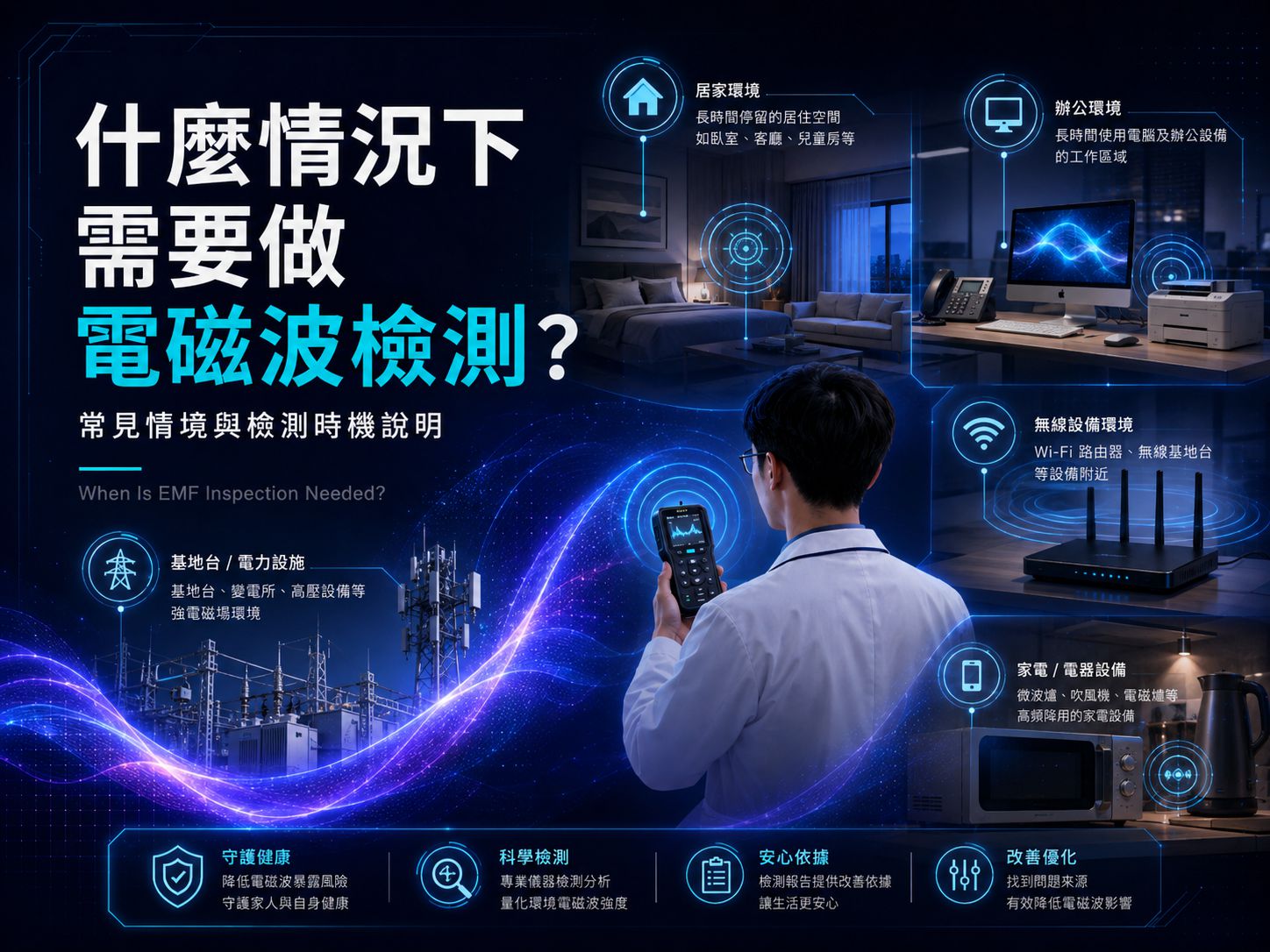 什麼情況下需要做電磁波檢測？