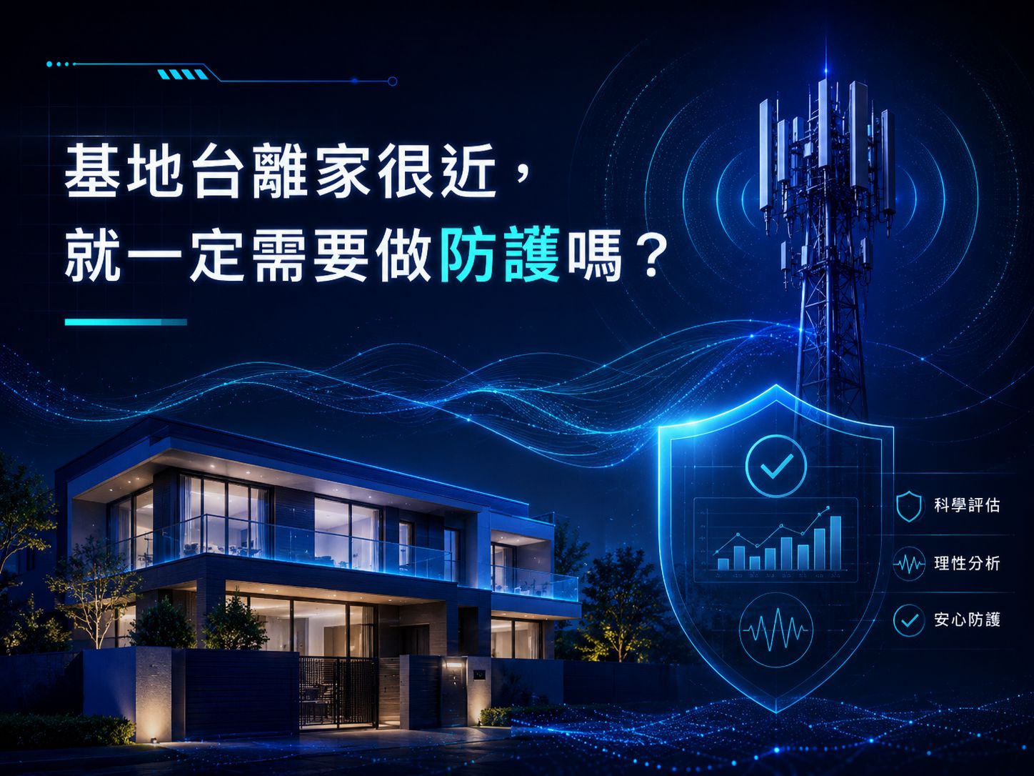 基地台離家很近，就一定需要做防護嗎？